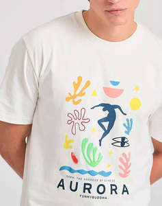 FUNKY Bluza de barbati Maneca Scurta Cu Imprimeu