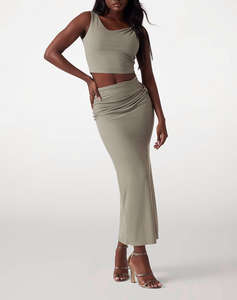 GUESS AIMEE JEWEL DRAP SKIRT FUSTA DE DAMA
