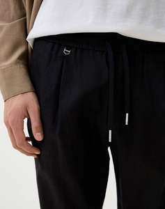 ANTONY MORATO MMTR00748FA800126 MIN OF 6 TROUSERS NEIL REGULAR FIT IN TWILL LINEN VISCOSE BLEND FABRIC PANTALONI DE BARBATI