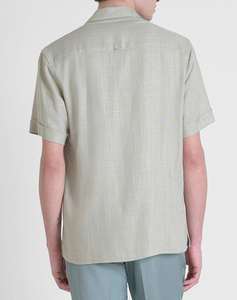 ANTONY MORATO MMSS00189FA400099 MIN OF 6 SHIRT HONOLULU RELAXED STRAIGHT FIT IN SOFT TOUCH VISCOSE LINEN BLEND FABRIC BLUZA DE BARBATI