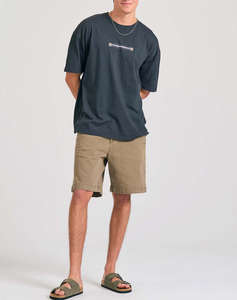 FUNKY BUDDHA Bluza de barbati Maneca Scurta Cu Imprimeu