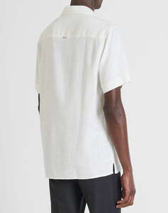 ANTONY MORATO MMSS00189FA400099 MIN OF 6 SHIRT HONOLULU RELAXED STRAIGHT FIT IN SOFT TOUCH VISCOSE LINEN BLEND FABRIC BLUZA DE BARBATI