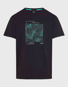 FUNKY BUDDHA Bluza de barbati Maneca Scurta Cu Imprimeu