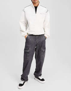 KARL JEANS KLJ ZIP UP PIPING JACKET