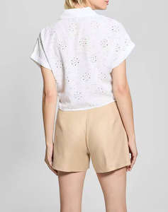 GUESS NEW SS BRIGITTE EMBRO SHIRT CAMASA DE DAMA