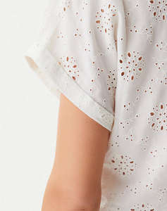 GUESS NEW SS BRIGITTE EMBRO SHIRT CAMASA DE DAMA