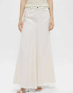 GUESS PANELED MAXI SKIRT FUSTA DE DAMA