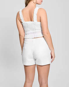 GUESS SL REYA GAUZE TOP BLUZA DE DAMA