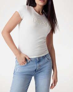 GUESS SS PONY HAIR LOGO R5 TEE BLUZA DE DAMA