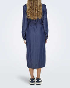 ONLY ONLCHARIS LIFE LS BEL SHIRT DRESS CC WVN