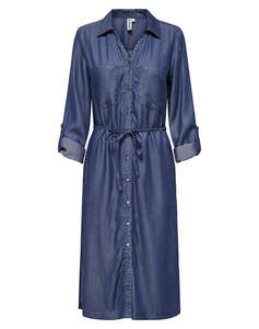ONLY ONLCHARIS LIFE LS BEL SHIRT DRESS CC WVN