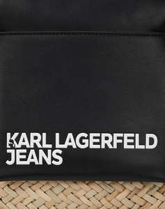 KARL LAGERFELD KLJ RAFFIA MINI TOTE (Dimensiuni: 22 x 22 x 13cm.)