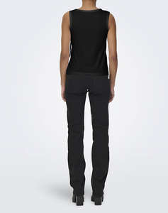 ONLY ONLWILL LIFE S/L TIE TOP JRS