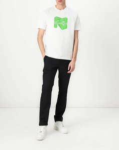 KARL JEANS KLJ REG SS CUBE LOGO TEE