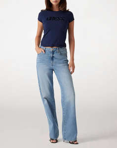 GUESS SS PONY HAIR LOGO R5 TEE BLUZA DE DAMA
