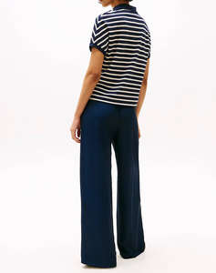 TOMMY HILFIGER LYOCELL OPEN-NK RELAXED POLO SS