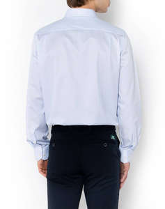 THE BOSTONIANS CAMASA ACORN POPLIN CUSTOM FIT Stripe POPLIN Semi-rex Custom FIT