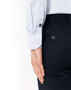 THE BOSTONIANS CAMASA ACORN POPLIN CUSTOM FIT Stripe POPLIN Semi-rex Custom FIT