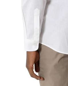 THE BOSTONIANS CAMASA BUMBAC ΛΙΝΟ CUSTOM FIT Plain COTTONLINEN Mao CustomFit