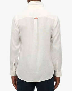 SUPERDRY D2 STUD VACATION L/S LINEN SHIRT CAMASA DE BARBATI