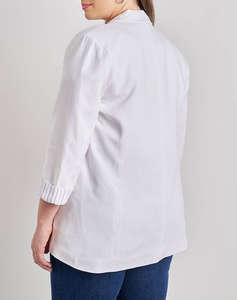 PARABITA Blazer din tesatura de in