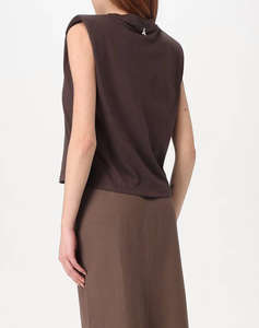 PATRIZIA PEPE MAGLIA/T-SHIRT BLUZA DE DAMA