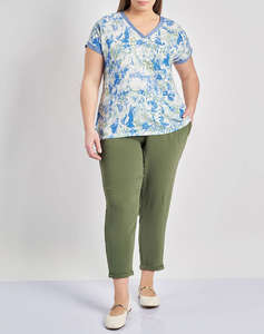 PARABITA Bluza imprimata cu spate elastic
