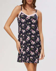 MINERVA CAM.NOAP.DAMA.BRET.LACE FLORAL