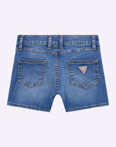GUESS STRETCH DENIM SHORT - STRETCH DENIM_9.1 OZ SHORTS DE COPII GIRL