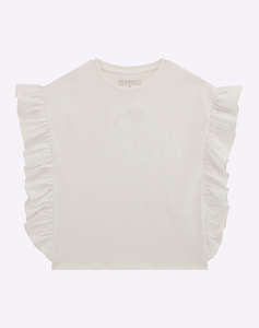 GUESS SS T-SHIRT - MID ORGANIC COTTON JERSEY 210 BLUZA DE COPII GIRL