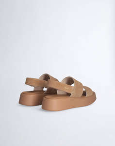 LIUJO DRESS_2 AMBER 01 - SANDAL COW SUEDE INCALTAMINE DE DAMA