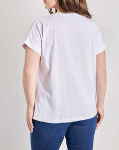 PARABITA Bluza mako cu strass
