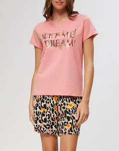 MINERVA PIJ.DE DAMA/SHORTS ANIMAL-DREAM