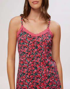 MINERVA CAM.NOAP.DAMA.BRET.LACE FLORAL