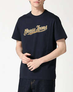 GUESS JEANS GJ SS CN REG 1981 TE - MID ORGANIC HEAVY JERSEY 205 BLUZA DE BARBATI