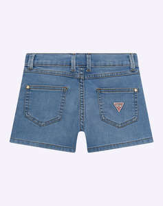 GUESS STRETCH DENIM SHORT - STRETCH DENIM_9.1 OZ SHORTS DE COPII GIRL