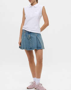 GUESS JEANS GJ SLEEVELESS COLLAR SLIM PKT BLUZA DE DAMA