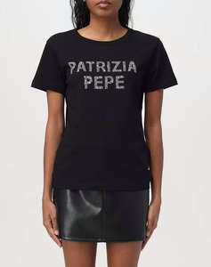 PATRIZIA PEPE MAGLIA/T-SHIRT ASPETTO GENERIC BLUZA DE DAMA