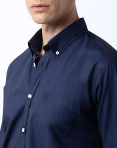 THE BOSTONIANS CAMASA POPLIN REGULAR FIT Plain POPLIN Button-down Regular Fit