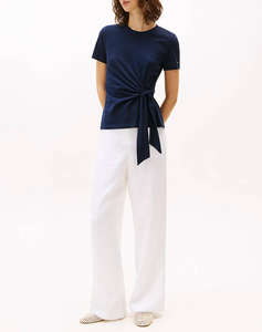 TOMMY HILFIGER KNOT BOAT-NK SS TEE
