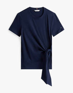 TOMMY HILFIGER KNOT BOAT-NK SS TEE