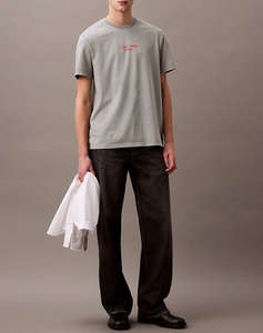 CALVIN KLEIN JEANS SS ACID WASH 20S CN TEE