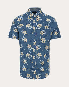NAUTICA CAMASA KM SUS.S/S CHAMBRAY PRINT
