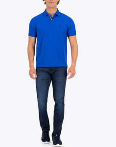 NAUTICA BLUZA POLO ΚΜSS FCA CLASSIC FIT DECK POLO