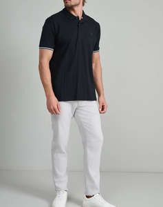 NAVY&GREEN BLUZA POLO