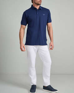 NAVY&GREEN BLUZA POLO