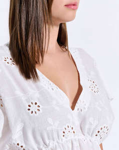 JEANNETTE CAFTAN BRODERIE