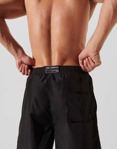 KARL LAGERFELD LOGO LONG BOARDSHORTS