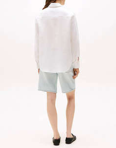 TOMMY HILFIGER ESS LINEN RELAXED SHIRT