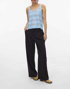 VERO MODA VMLEILANI STRIPE SL U-NECK TOP